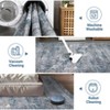 Washable Living Room Rug, Soft Vintage Distressed Low Pile Non-Slip Carpet, Large Retro Abstract Foldable Farmhouse Accent Rug for Bedroom - 4 of 4