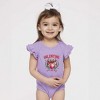 The Juniper Shop Coquette Valentine Vibes Baby Flutter Sleeve Bodysuit - 2 of 3