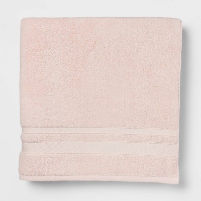 pink and brown towels