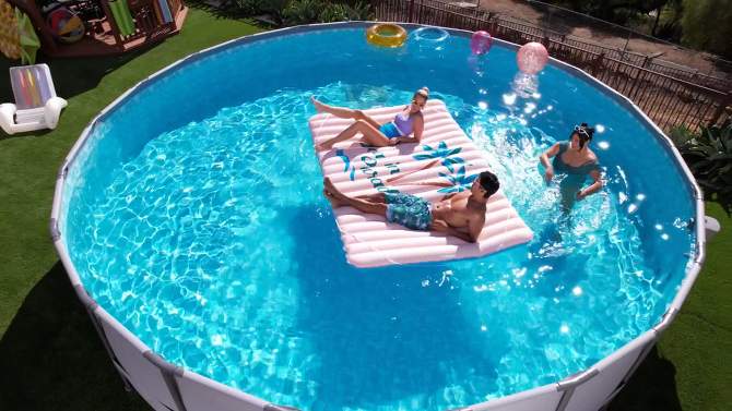 Funsicle Oasis Designer Oval Swimming Pool, 2 of 8, play video