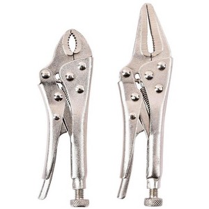 Home Plus 4-3/4 in. Carbon Steel Two Piece Locking Pliers Set (Case of 6) - 1 of 1