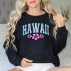 Simply Sage Market Women's Graphic Sweatshirt Hawaii Varsity Grunge - 2 of 3