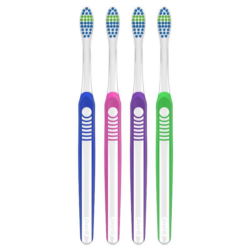 Oral-B Indicator Contour Clean Soft Bristle Manual Toothbrush, 3 of 10