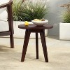 Christopher Knight Home Gino Outdoor Acacia Wood Side Table - 2 of 4