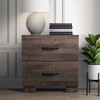 ChaletPosh Nightstand in Brown Oak - 2 of 4