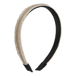 Unique Bargains Women's Classic Chain Headband 6.10"x0.79" 1 Pc - 1 of 4