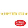 Beistle Happy New Year Streamer, 13" x 6' & 13" x 9', (1/Pkg) - 4 of 4