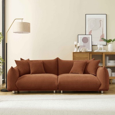 MINIMORE Modern Style 88.9"W Chris 3S Sofa