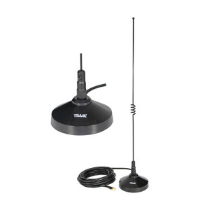 Tram® Amateur Dual-Band Magnet Antenna with SMA-Female Connector in Black - 1 of 4