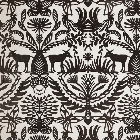 Eulalia Peel & Stick Wallpaper White/black - Opalhouse™ : Target