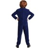 HalloweenCostumes.com Large  Boy  Kid's Deluxe Li'l 60's Swinger Costume, Boy's Blue Groovy Halloween Costume, White/Blue - 3 of 3