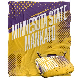 Minnesota State University, Mankato Fan Zone Silky Touch Super Soft Throw Blanket 50x60 - 1 of 4