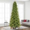 12ft Pre-lit Full Artificial Christmas Tree Forest Fir - Puleo - 2 of 4