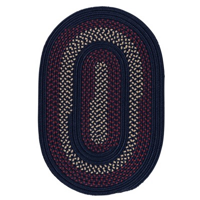 Colonial Mills Deerfield Area Rug, 6x6, Midnight Blue