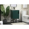 Elegant Lighting 18 inch single bathroom vanity in green - image 3 of 4