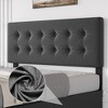 Bed Frame with Adjustable Headboard and 4 Storage Drawers, Upholstered Platform Bed Frame, No Box Spring Needed, Noise Free, Easy Assembly - 4 of 4