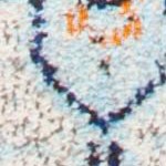 ivory/light blue