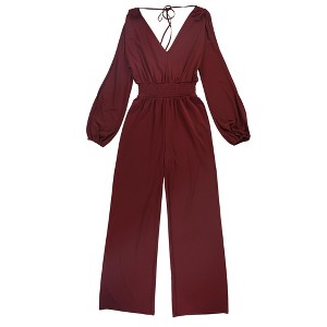 bar III Womens Solid Bodysuit Jumpsuit - 1 of 2