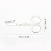 Unique Bargains Women 2.0A Scissors Eyebrow Trimmer Scissors 1 Pc - 2 of 3