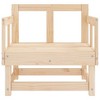 vidaXL Patio Chairs 2 pcs Solid Wood Pine - 4 of 4
