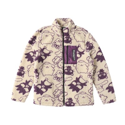 Sanrio Hello Kitty & Friends All-Over Character Print Men's Long Sleeve Outerwear Jacket-Small — фото 5
