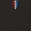 Rerun Island Women's Usa Star Flag Lc White Americana 4Th Of July Short Sleeve Graphic Cotton T-Shirt - Black XL - 2 of 4