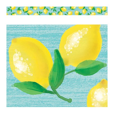 Teacher Created Resources Lemon Zest Straight Border Trim, 35 Feet (Pack of 6)