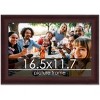 PosterPalooza | Linear Brown Picture Frame - UV Acrylic, Backing Board, Hanging Hardware Included - 2 of 4