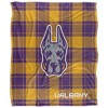 University At Albany Campus Plaid Spirit Silky Touch Super Soft Throw Blanket 50x60 - 2 of 4