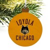 Loyola University Chicago Ramblers Wood Christmas Tree Holiday Ornament - 4 of 4