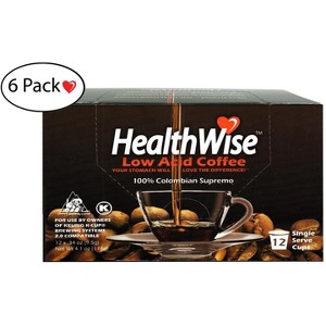 HealthWise Low Acid Keurig K-Cup Coffee Pods - 1 of 4