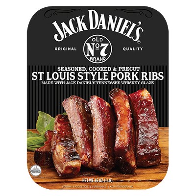 Jack Daniel's St. Louis Style Pork Ribs - 16oz