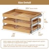 3 Tier Pull Out Cabinet Organizer, Heavy-Duty Pull Out Drawer, Slide Out Wood Shelf for Cabinets - 3 of 4