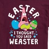 Men's - SpongeBob Squarepants - Easter Weaster Patrick Short Sleeve Graphic T-Shirt - 2 of 4