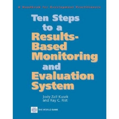 Ten Steps to a Results Based Monitoring and Evaluation System - by  Jody Zall Kusek & Ray C Rist (Paperback)