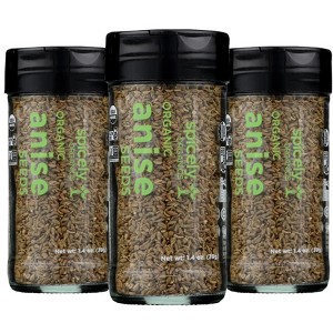 Spicely Organics Anise Seeds - Case of 3/1.4 oz - 1 of 4