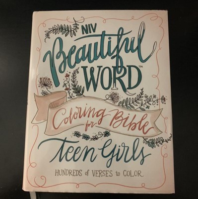 Beautiful Word Coloring Bible Set for Girls. Includes Pencils for Jour —  Barlow Blue