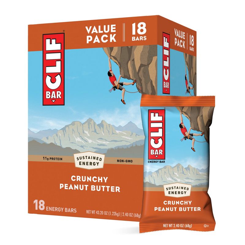 CLIF Bar Crunchy Peanut Butter Energy Bars , 4 of 18