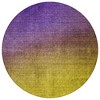 Purple Gold And Blue Ombre Washable Indoor Outdoor Area Rug - 4 of 4