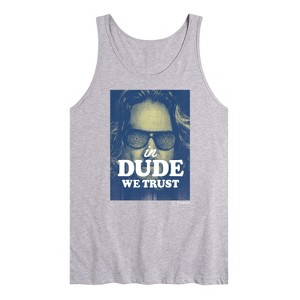 Men's - The Big Lebowski - In Dude We Trust Graphic Tank Top - 1 of 2