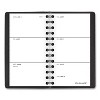 Weekly Planner, 4.5 x 2.5, Black Cover, 12-Month (Jan to Dec): 2026 - 2 of 4