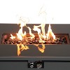 25" H x 42" W Steel Outdoor Fire Pit Table with Lid - 3 of 4