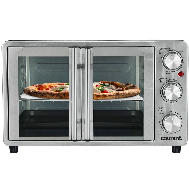 Courant French-Door Convection Toaster Oven, Stainless Steel, 1 of 5