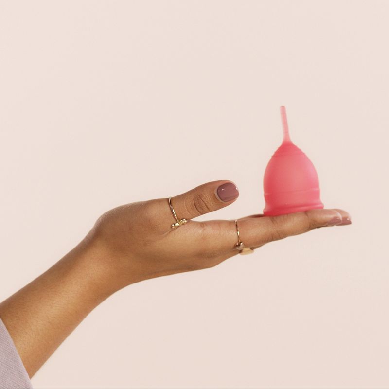 Saalt Menstrual Cup - Himalayan Pink - Small, 4 of 11