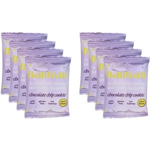 BelliwelIi Snackbar Chocolate Chip Cookie - Case of 8 - 1.41 oz - 1 of 2