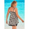 Swim 365 Women's Plus Size Longer-Length Tankini Top - 3 of 4