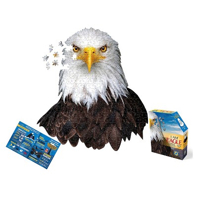 Madd Capp Puzzles: I AM Eagle 550 Pieces - Animal Shaped Jigsaw Puzzle
