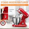 ELJGET 5QT Stand Mixer, 12-Speed Tilt-Head Electric Mixer with Dough Hook, Whisk, Beater & Bowl, Powerful for Baking, Cakes, Cookies - 4 of 4