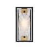 Savoy House Hayward 1 - Light Wall Light in  Matte Black/Warm Brass - 4 of 4