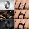 Men's 10mm Silicone Wedding Bands - 2.5mm Thick Breathable Multipack (1/4/7-Pack) - 3 of 4